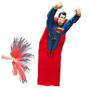 Superman Man of Steel Swingshot Figure